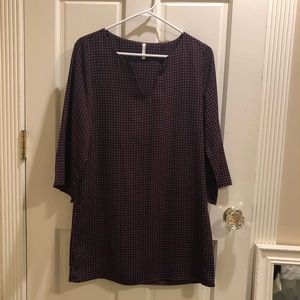 Cranberry long sleeve dress